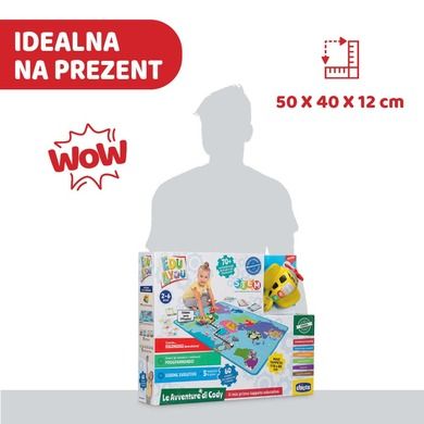 Chicco, Edu4you, Poznaj Świat - baw się i koduj, mata edukacyjna