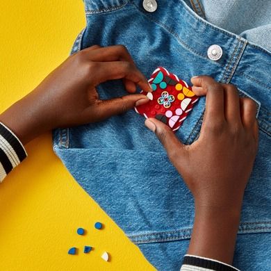 LEGO DOTS, Myszka Miki i Myszka Minnie - naszywka, 41963