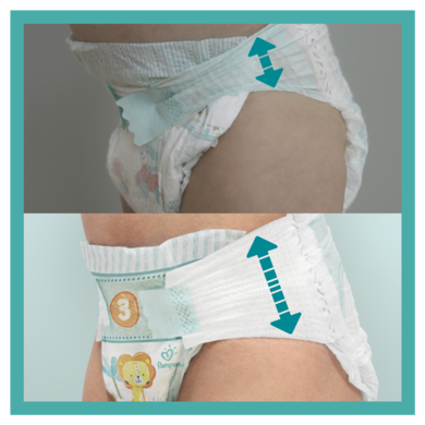 Pampers, Active Baby, pieluchy jednorazowe, rozmiar 2, 4-8 kg, 96 szt.