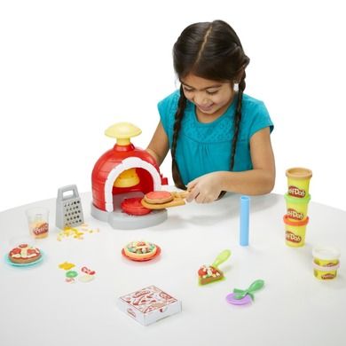 Play-Doh, Kuchenne Dzieła, Piec do pizzy z ciastoliną, zestaw do zabawy