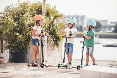Scoot & Ride, kask S-M dla dzieci, Kiwi