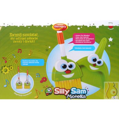 Silly Sam, Miotełka, zabawka interaktywna