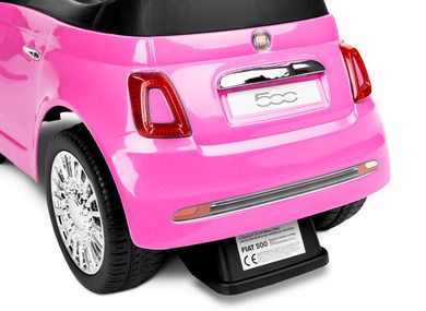 Toyz, Fiat 500, jeździk, pink