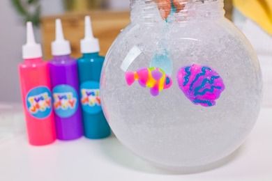 Tuban, Tubi Jelly, 8 kolorów, duże akwarium, zestaw kreatywny, syrenka