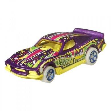 Hot Wheels, Monster Trucks, Pojazdy świecące w ciemności, 10 szt.