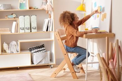 Kinderkraft, Enock, krzesełko do karmienia z poduszką, 3w1, grey
