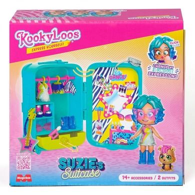 KookyLoos, Suzie's Suitcase, zestaw z figurką