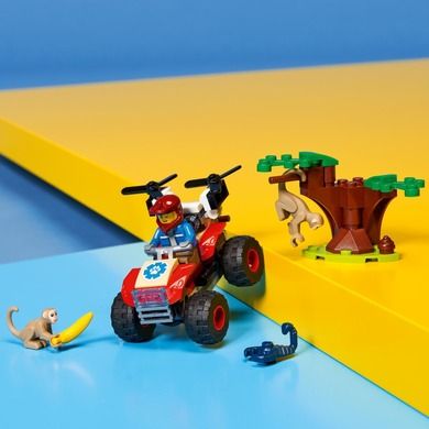 LEGO City, Quad ratowników dzikich zwierząt, 60300