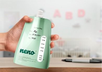 Neno, zestaw woreczków z adapterem do mrożenia i przechowywania pokarmu, 20 szt.
