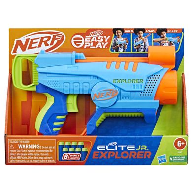 Nerf Elite Junior, Explorer, wyrzutnia i 8 strzałek