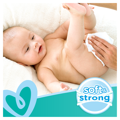 Pampers, Fresh Clean, chusteczki nawilżane, 3-52 szt.