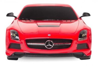 Rastar, Mercedes-Benz SLS AMG, samochód zdalnie sterowany, czerwony, 1:18