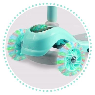 Ricokids, Piko, hulajnoga trójkołowa, miętowa