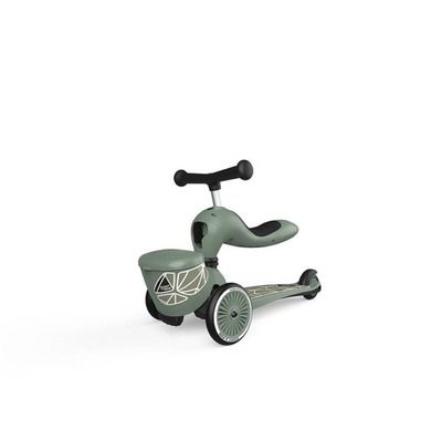 Scoot & Ride, Highwaykick 1, Lifestyle, jeździk i hulajnoga 2w1, Green Lines