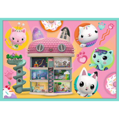 Trefl, Koci Domek Gabi, puzzle 10w1, układanki