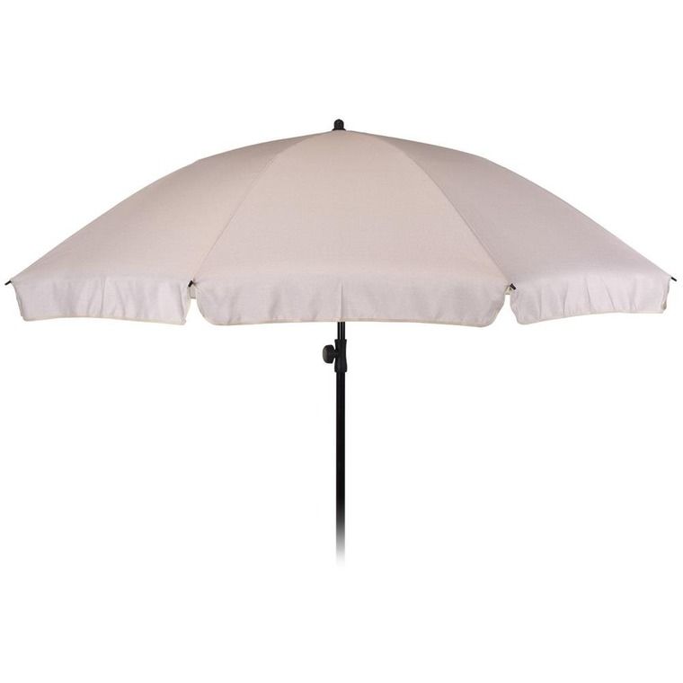 Bij naam Vooruit Laptop Ambiance, parasol plażowy, beżowy, 200 cm - smyk.com