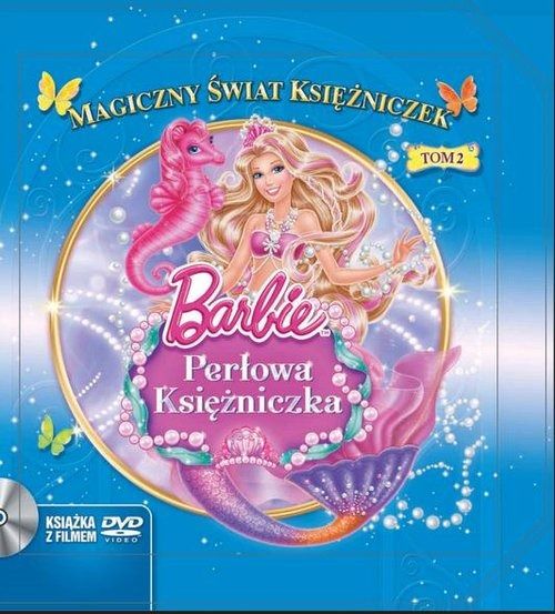 stål legetøj Udråbstegn Barbie. Perłowa księżniczka + DVD - smyk.com