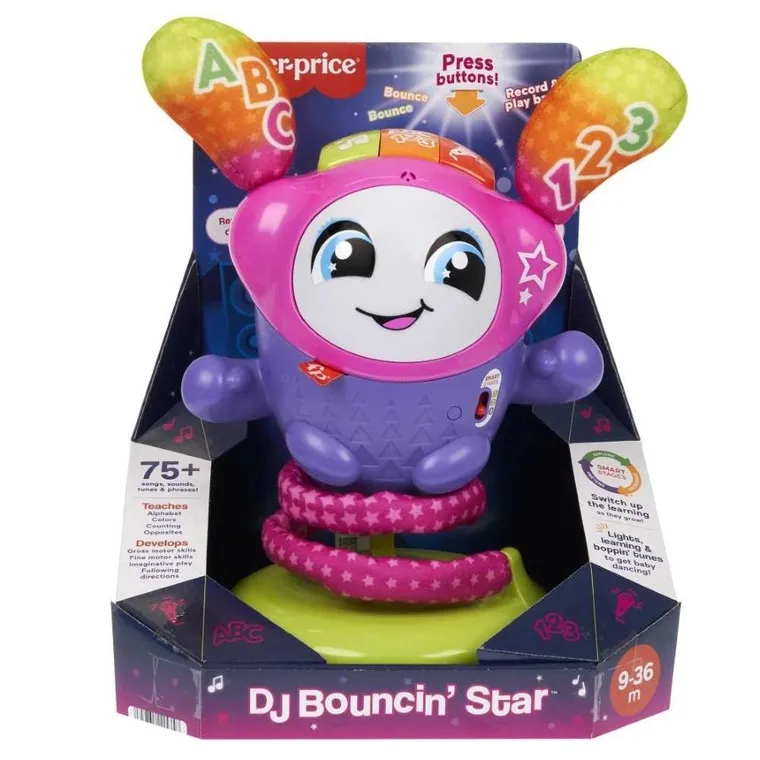 Fisher-Price, Taneczna DJ-ka, interaktywna zabawka niemowlęca