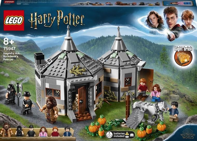 Harry Potter, Chatka Hagrida: na ratunek Hardodziobowi, 75947 - smyk.com