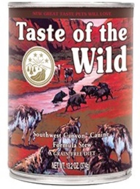 Taste of the Wild, Southwest Canyon, karma mokra dla psów, 390 g