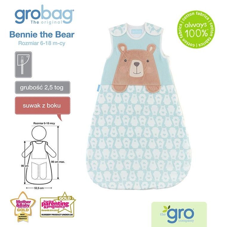 Bennie the best sale bear grobag