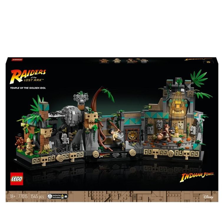 LEGO Indiana Jones, Świątynia złotego posążka, 77015
