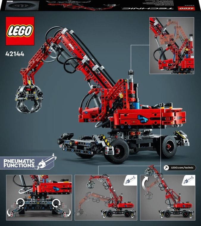 LEGO Technic, Dźwig 42144 - smyk.com