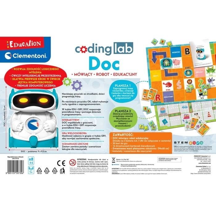 clementoni doc robot coding lab