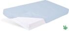 BabyMatex, cearceaf cu elastic din bambus, 80-160 cm, albastru