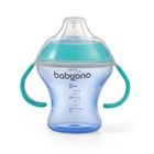 BabyOno, canita anti-varsare, albastru, 180 ml
