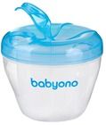 BabyOno, recipient compartimentat lapte praf, 4 portii