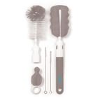 BabyOno, set perii pentru curatat biberoane si tetine, gri