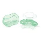 BabyOno, suzeta din silicon pentru dentitie, verde