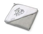 BabyOno, Vulpite, Prosop de baie din bambus cu gluga, 76-76 cm