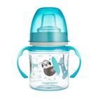 Canpol babies, EasyStart, Exotic Animals, canita antrenament, albastru, 6m+, 120 ml
