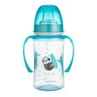 Canpol babies, EasyStart, Exotic Animlas, canita antrenament, albastru, 6m+, 240 ml