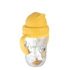 Canpol babies, Exotic Animals, canita anti-varsare cu pai, galben, 270 ml