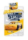 Cars 3, set lenjerie de pat single, 140-200 cm