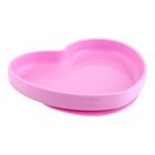 Chicco, farfurie din silicon cu ventuza, roz, 9m+