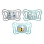 Chicco, Physioforma Light, suzeta din silicon, albastru, 2-6 m, 2 buc.