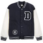 Cool Club, Bluza cu capse pentru baieti, alb-bleumarin, imprimeu Major league team