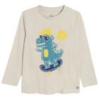 Cool Club, Bluza cu maneca lunga pentru baieti, bej