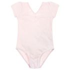 Cool Club, Body balet cu maneca scurta pentru fete, roz deschis