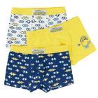 Cool Club, Boxeri pentru baieti, mix de culori, imprimeu Minions, set 3 buc.