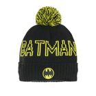 Cool Club, Caciula cu pompon pentru baieti, mix de culori, imprimeu Batman
