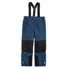 Cool Club, Pantaloni de schi cu bretele pentru baieti, bleumarin