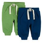 Cool Club, Pantaloni trening pentru baieti, verde, bleumarin, set 2 buc.