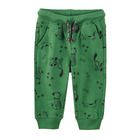 Cool Club, Pantaloni trening pentru baieti, verde, imprimeu catei