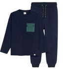 Cool Club, Set pentru baieti, Bluza cu maneca lunga, Pantaloni trening, bleumarin