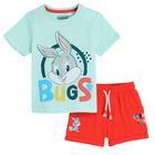 Cool Club, Set pentru baieti, Tricou, Pantaloni scurti, mix, imprimeu Looney Tunes